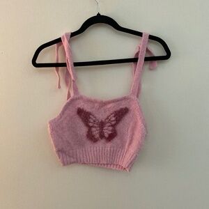Pink Sugarthrillz tank top